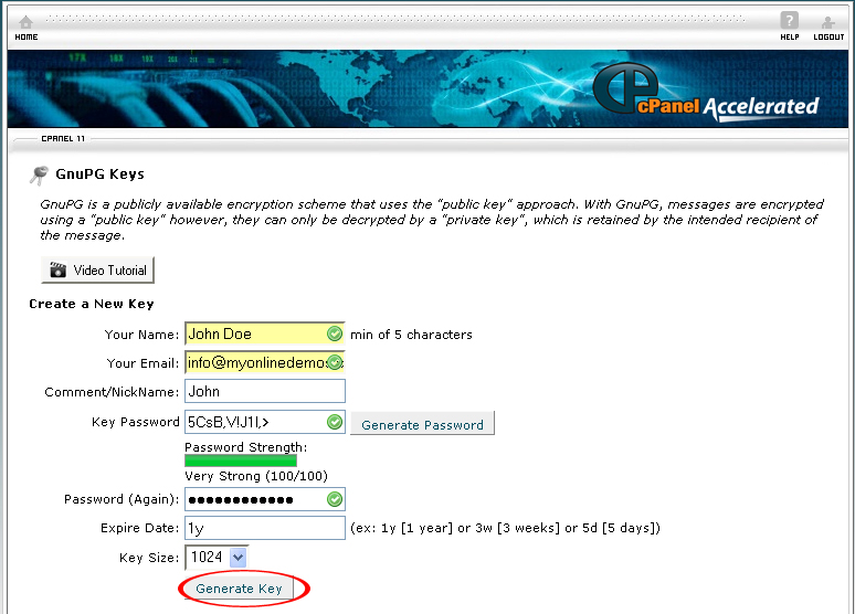 Generate Email Encryption Public Key Generate Email Encryption Public Key