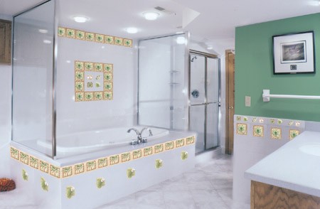 Ceramic Tile Bathroom