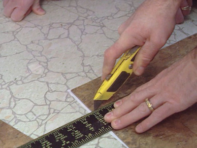 Fixing Tile on Counters