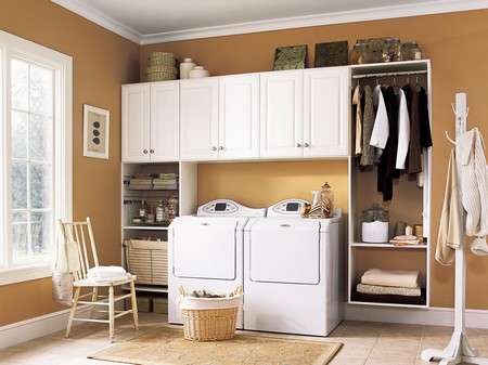Laundry Room Storage System