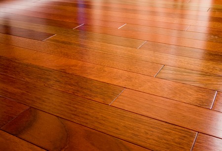 Brazilian cherry hardwood floor