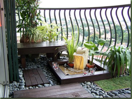 Garden Balcony Outdoor Area