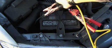 Jump-Start Car