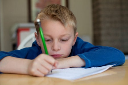 Child with Mathematics