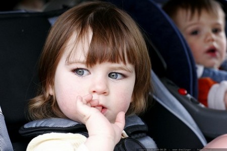 Children Resist Car Seats