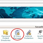 How to Block an IP Address through Cpanel