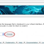 How to Change your cPanel Language