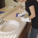 How to Clean Bathrooms and Utility Rooms