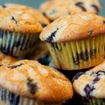 How to Make Blueberry Muffins with Cream Cheese Topping