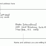 How To Properly Address an Envelope