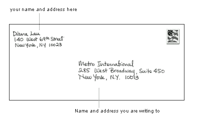 How To Properly Address an Envelope