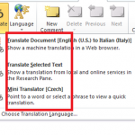 How to Translate Word Documents to a Foreign Language
