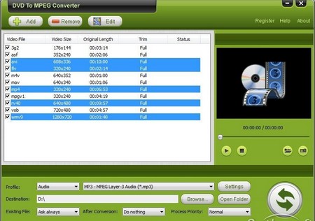 How to Convert Dvd to Mpeg